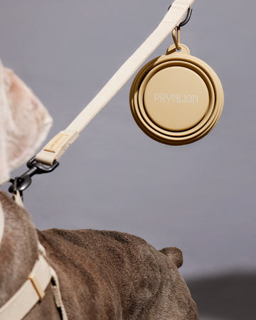 Tone on tone Travel Bowl Beige