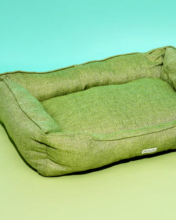 Bolster Bed Green