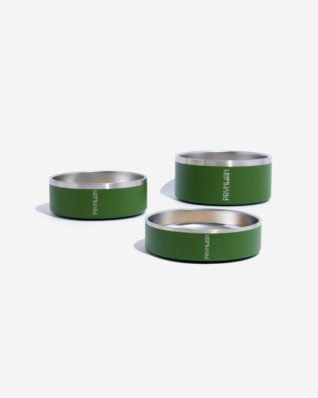 Tone on tone Stainless steel Bowl Olive