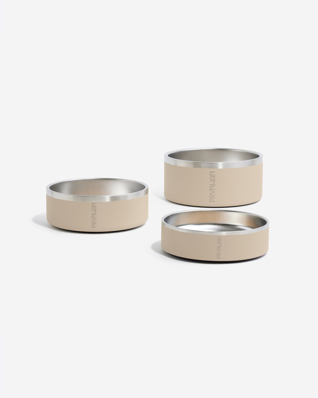 Tone on tone Stainless steel Bowl Beige