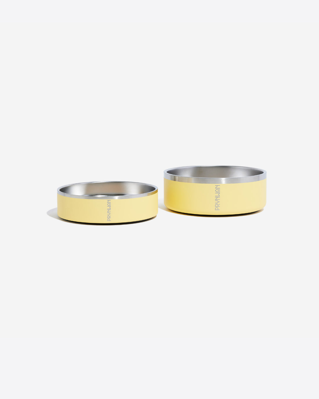 Tone on tone Stainless steel Bowl Yellow