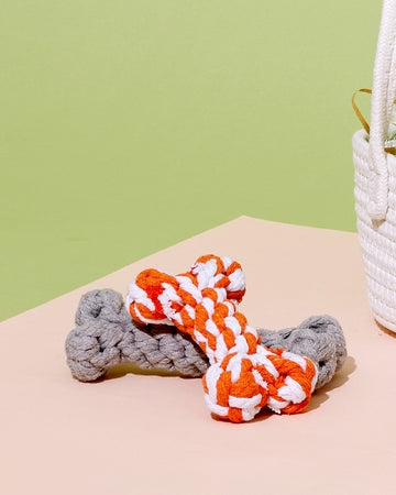 Chew Toys Bone Grey