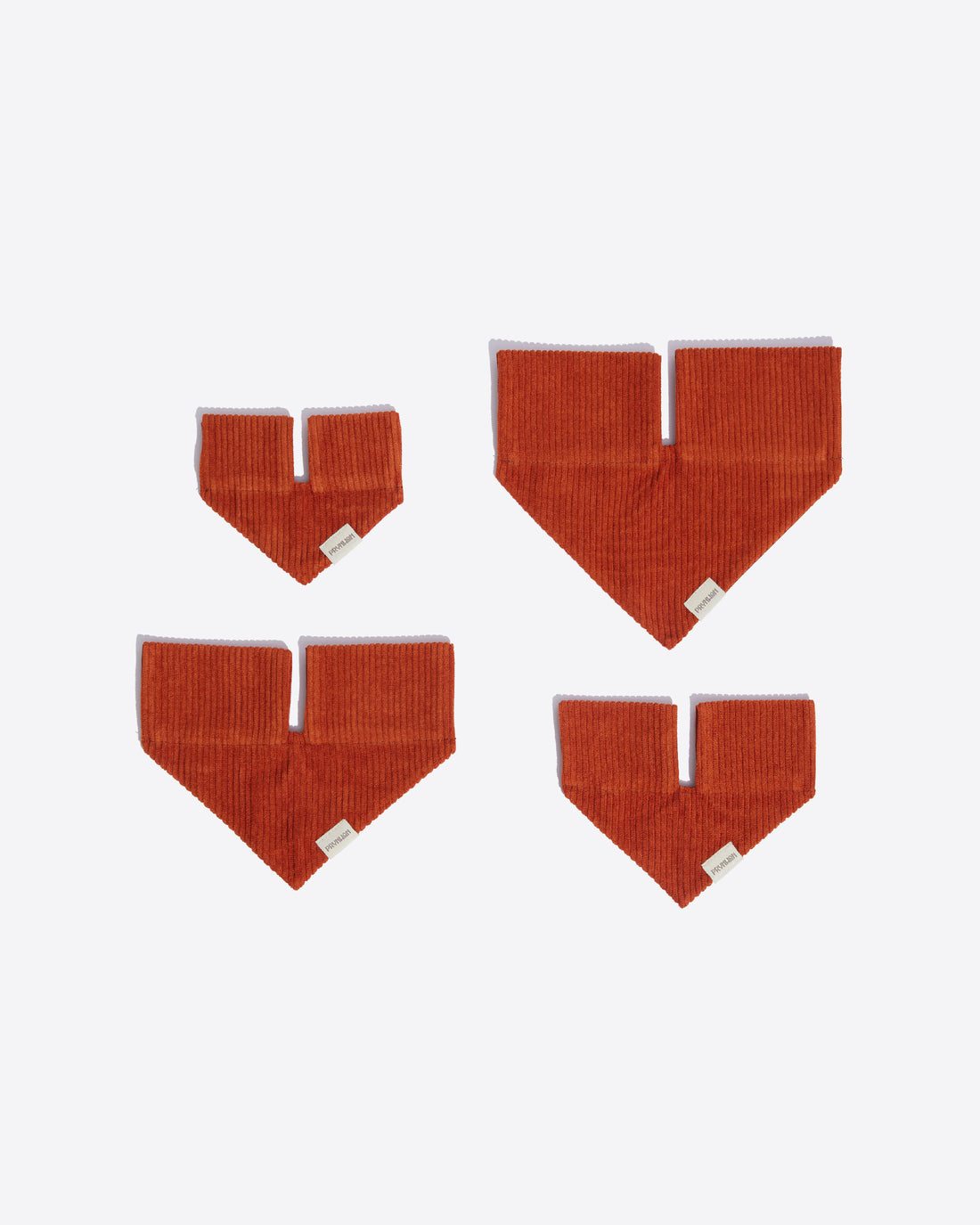 Triangle Bandana Dark Orange