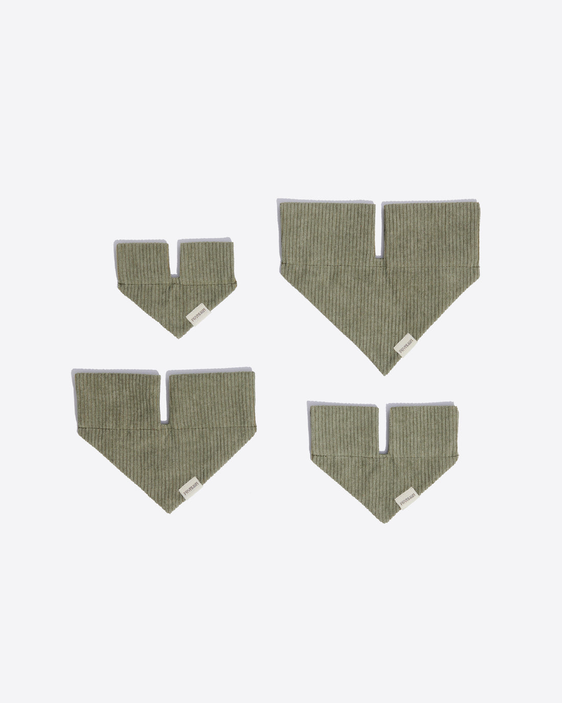 Triangle Bandana Olive Green