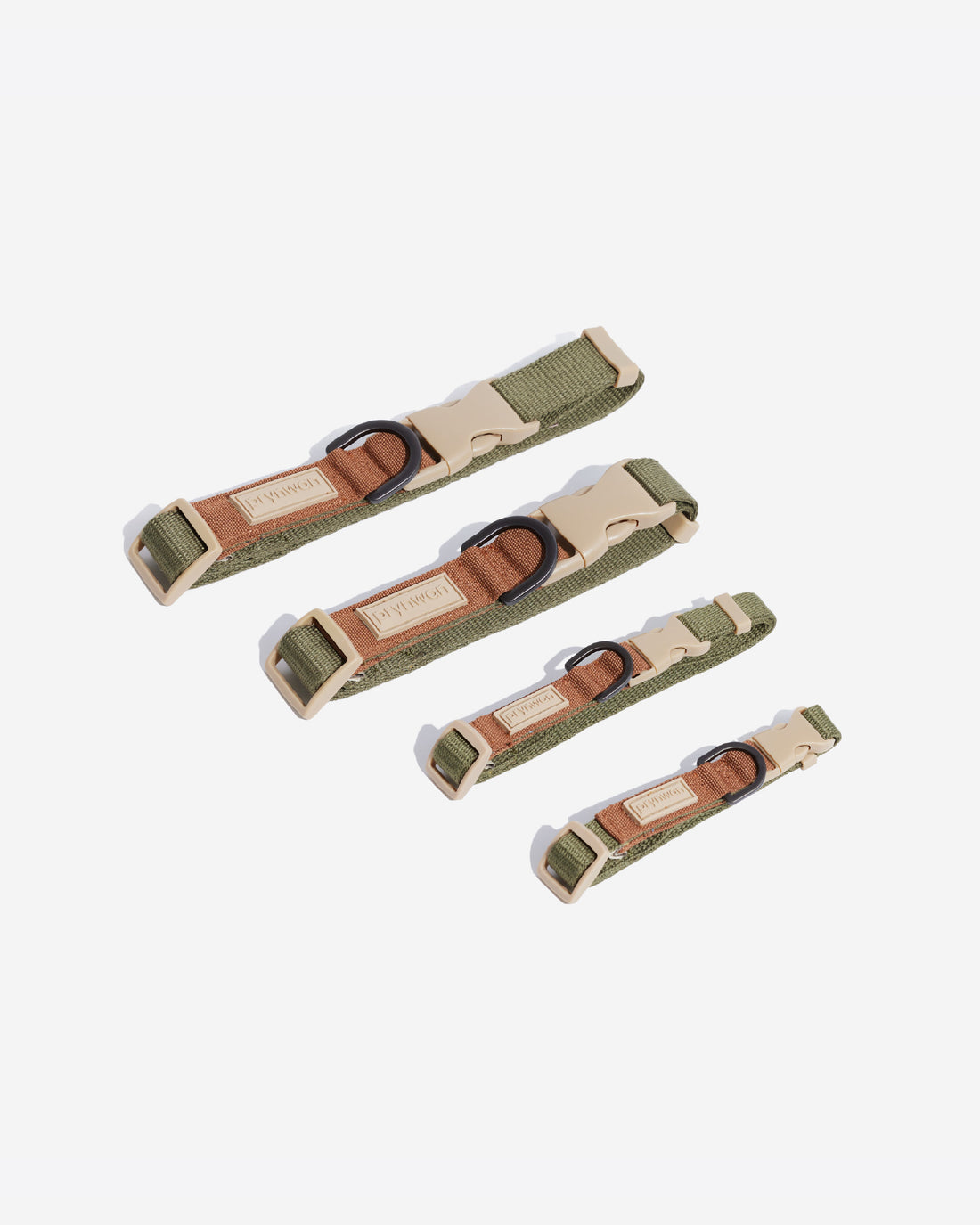 Quick Release Collar Olive Green