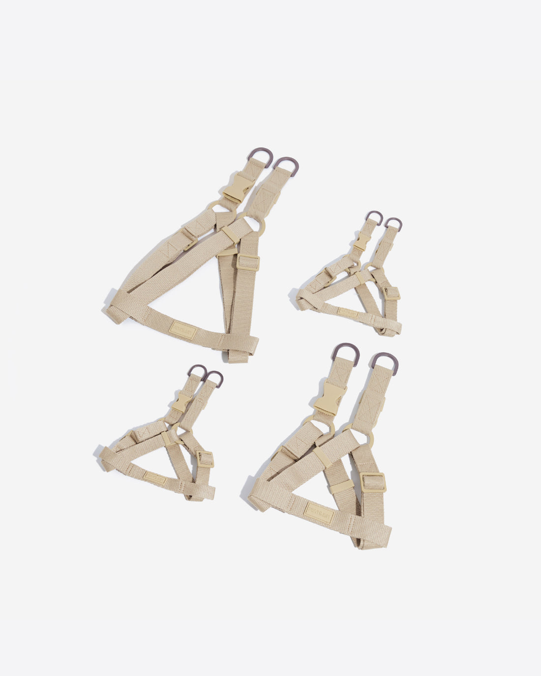 Tone on tone Step-in Harness Beige
