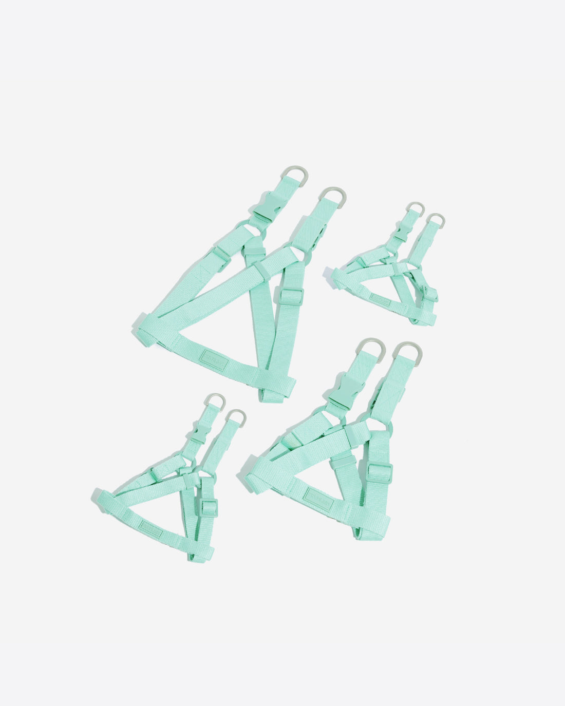 Tone on tone Step-in Harness Mint