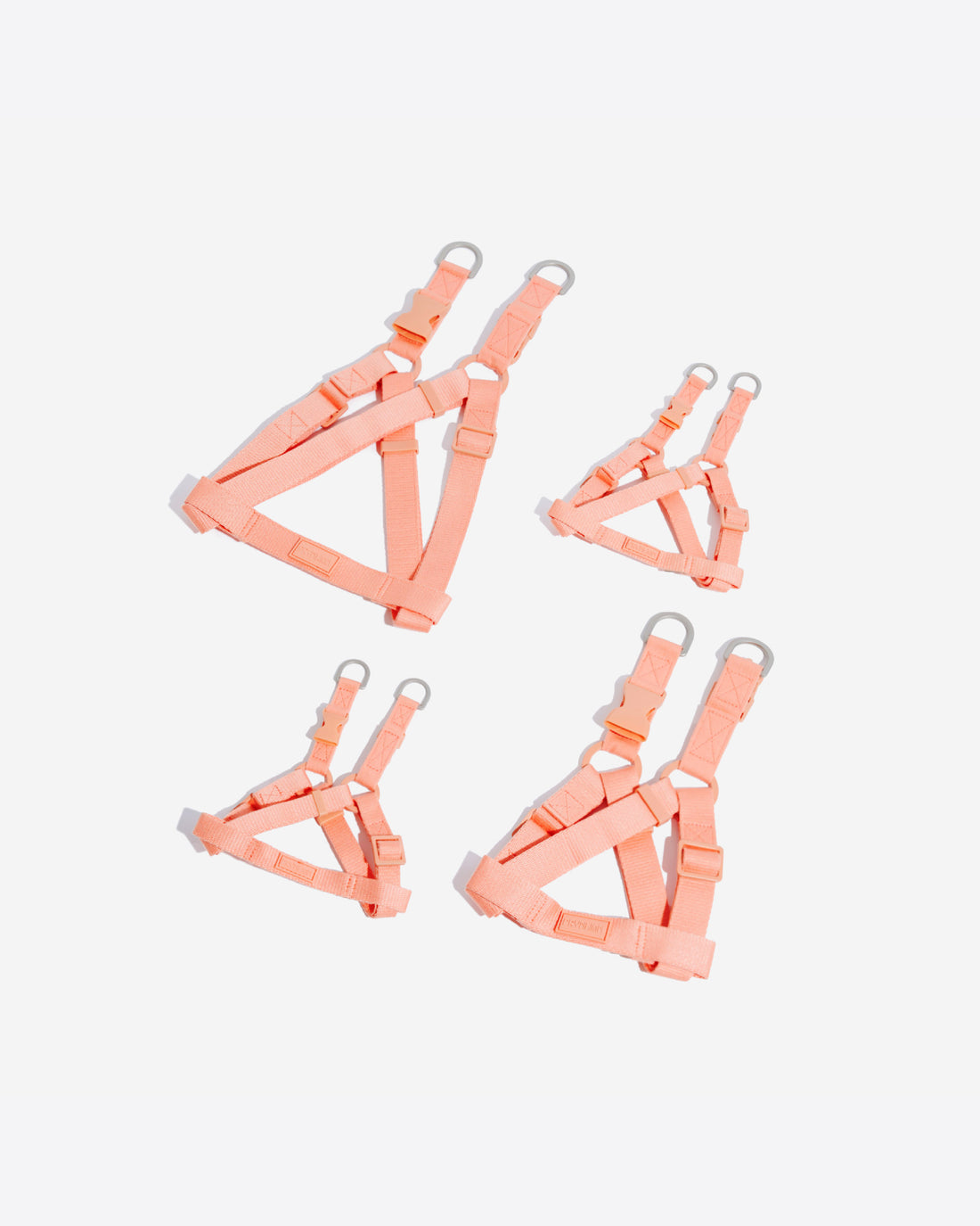 Tone on tone Step-in Harness Orange