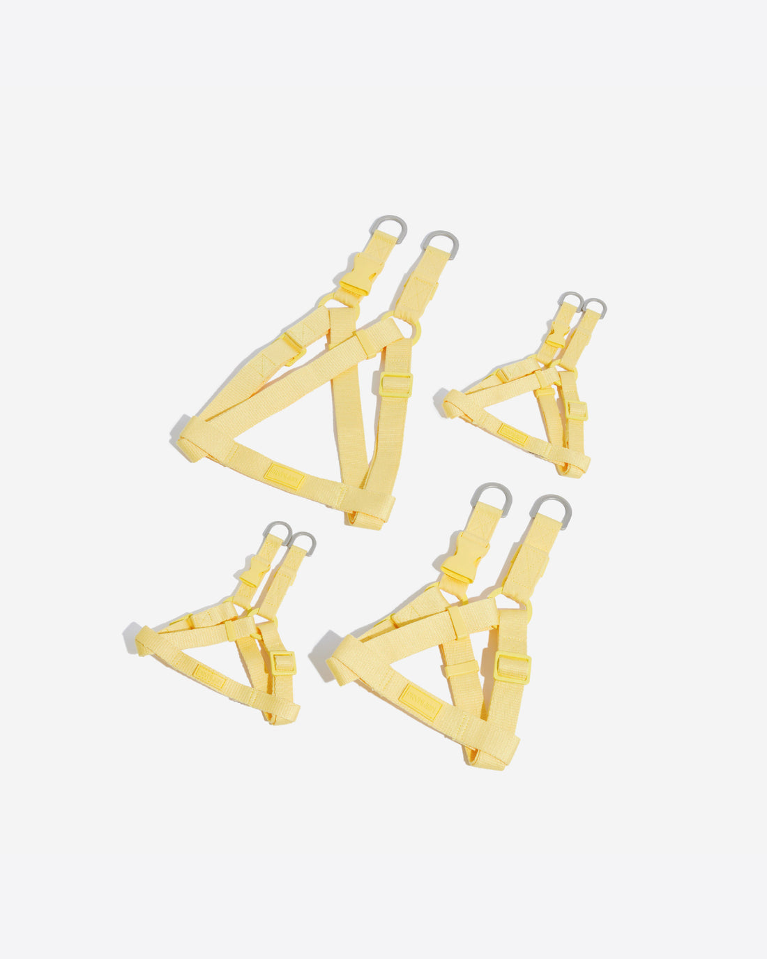 Tone on tone Step-in Harness Yellow