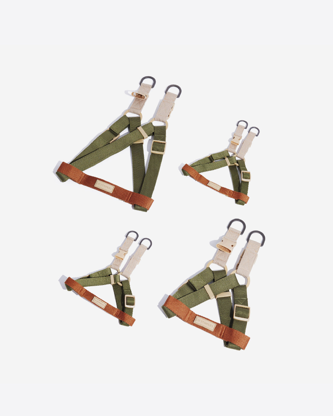 Step-in Harness Olive Green