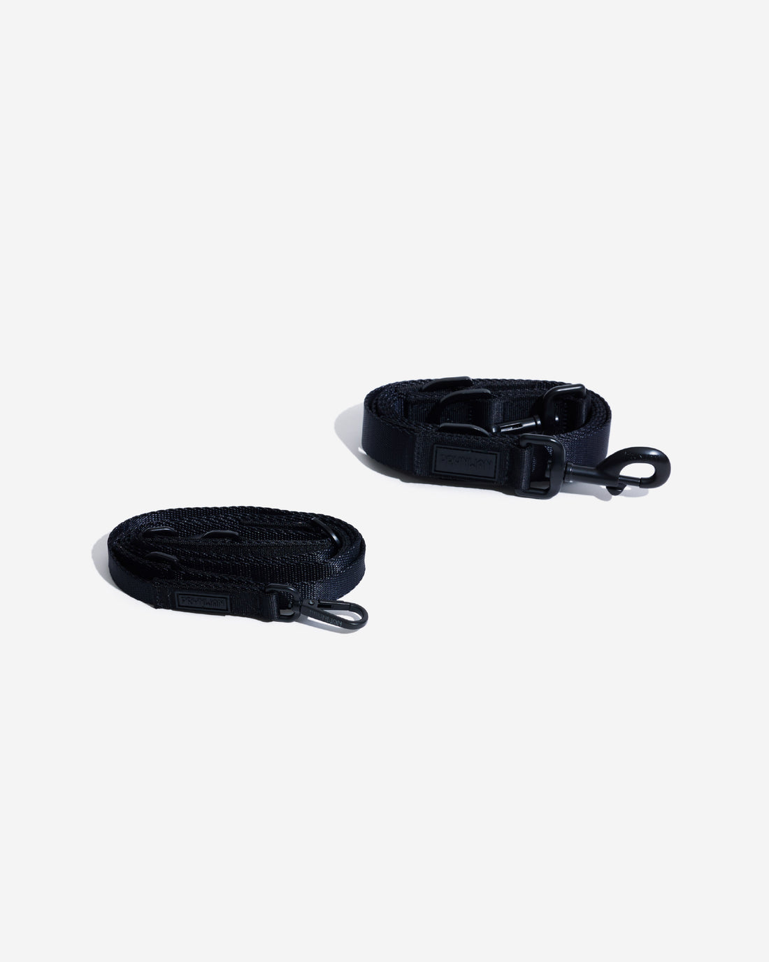 Tone on tone Adjustable Leash Nero
