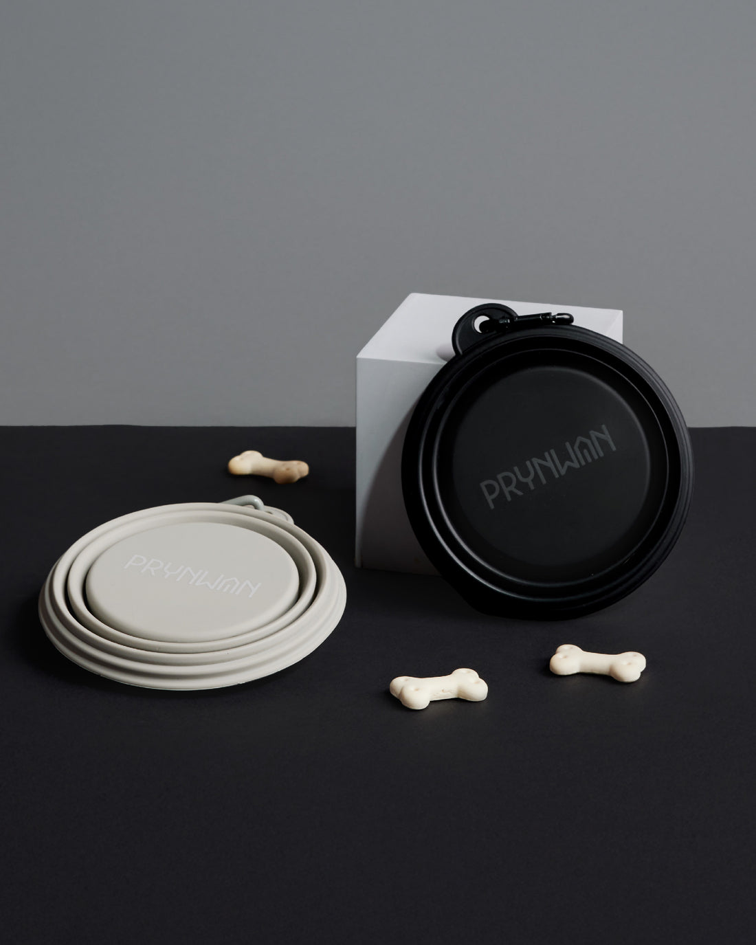 Tone on tone Travel Bowl Nero