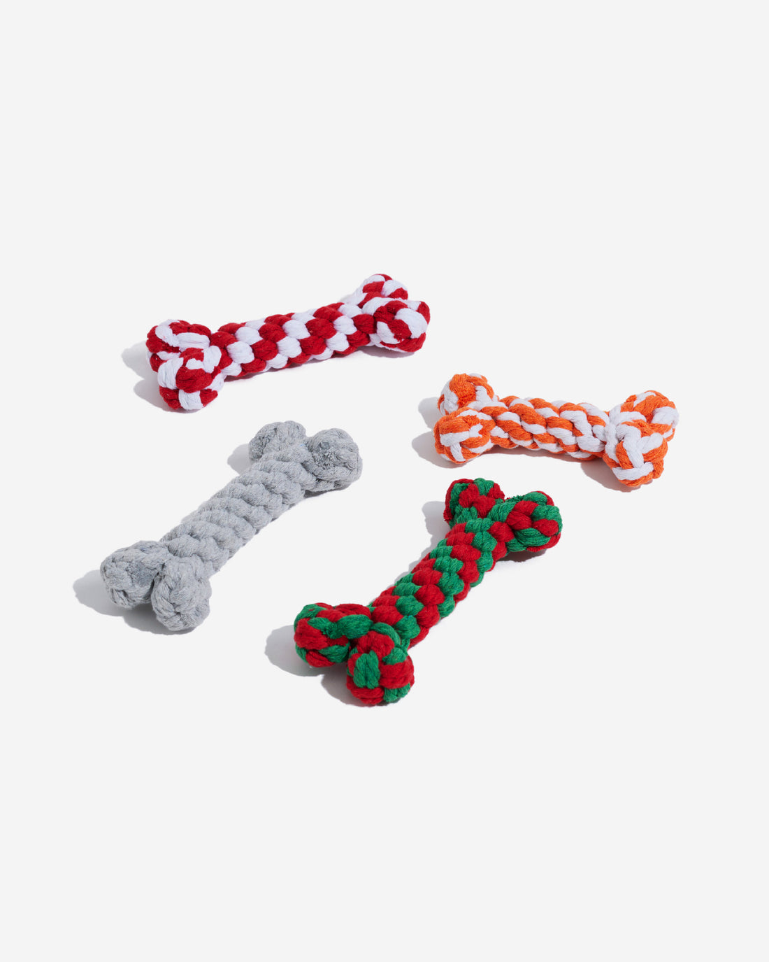 Chew Toys Bone Red White