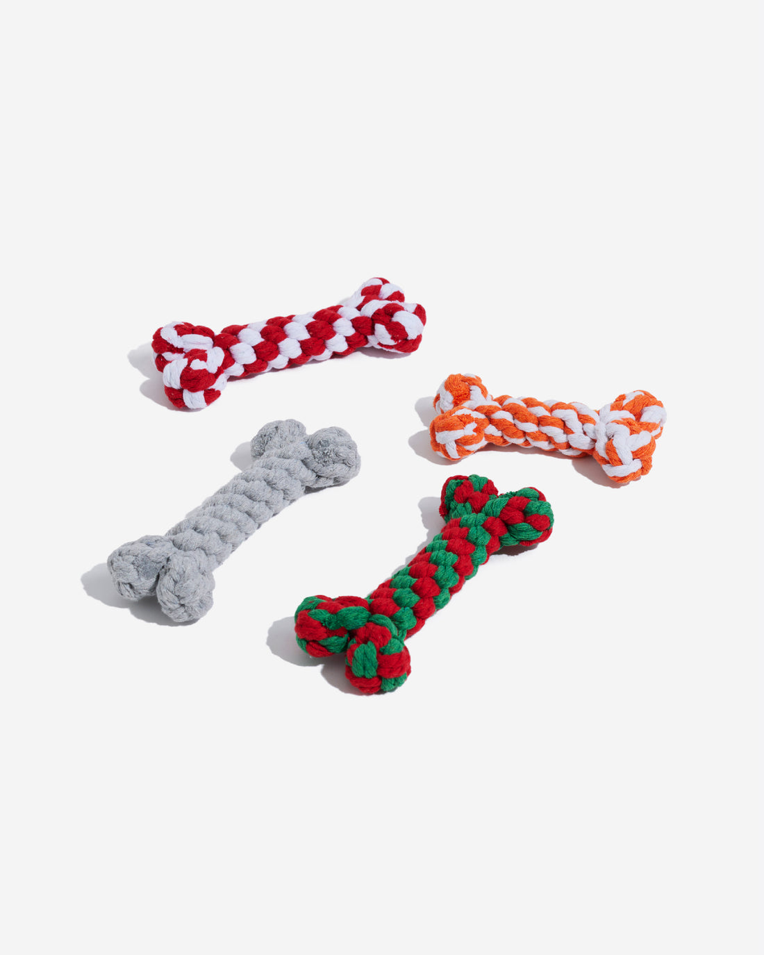 Chew Toys Bone Green Red