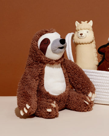 Plush Toys Bradypod Dark Brown