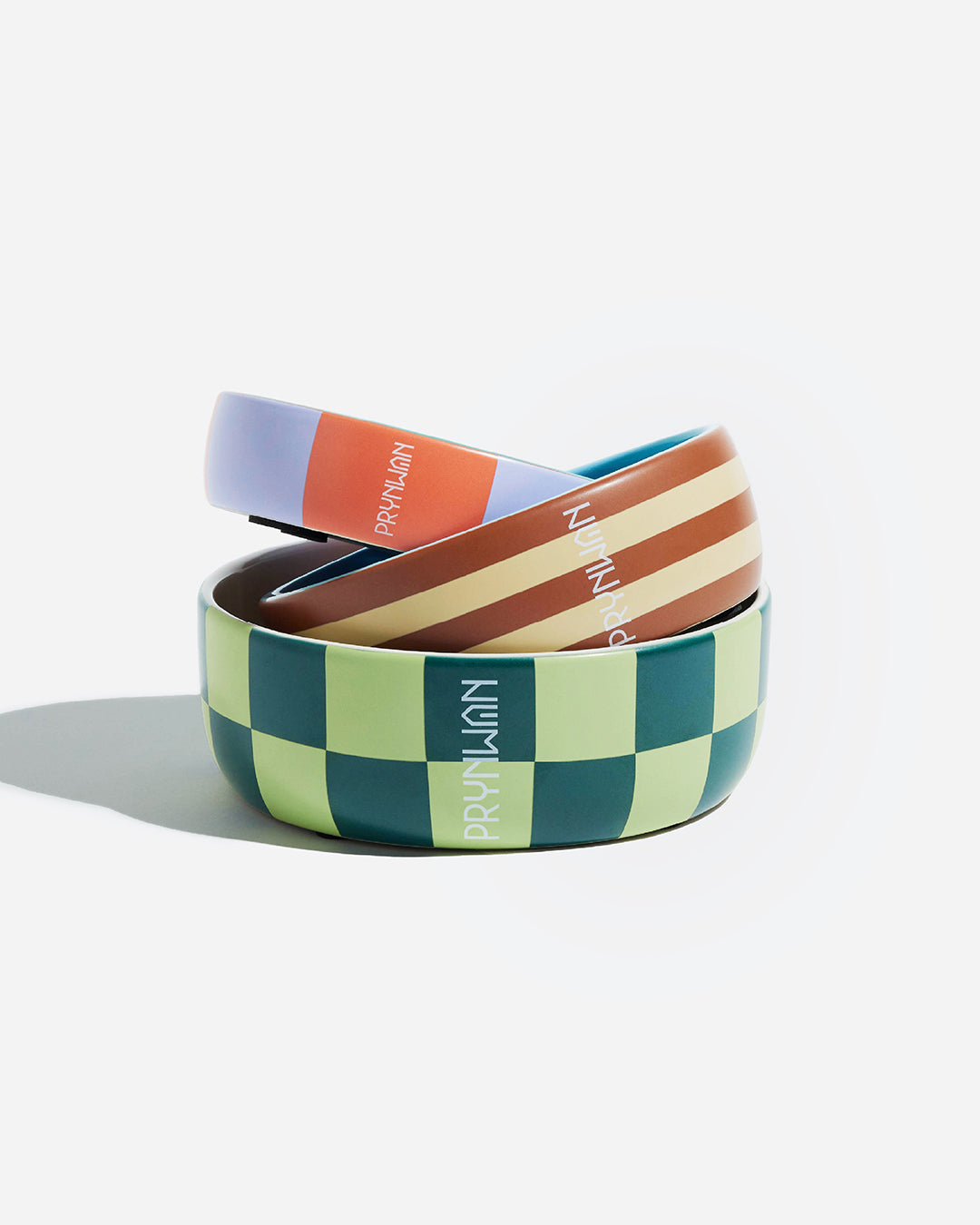 Prynometry Ceramic Bowl Fresh Duo Green