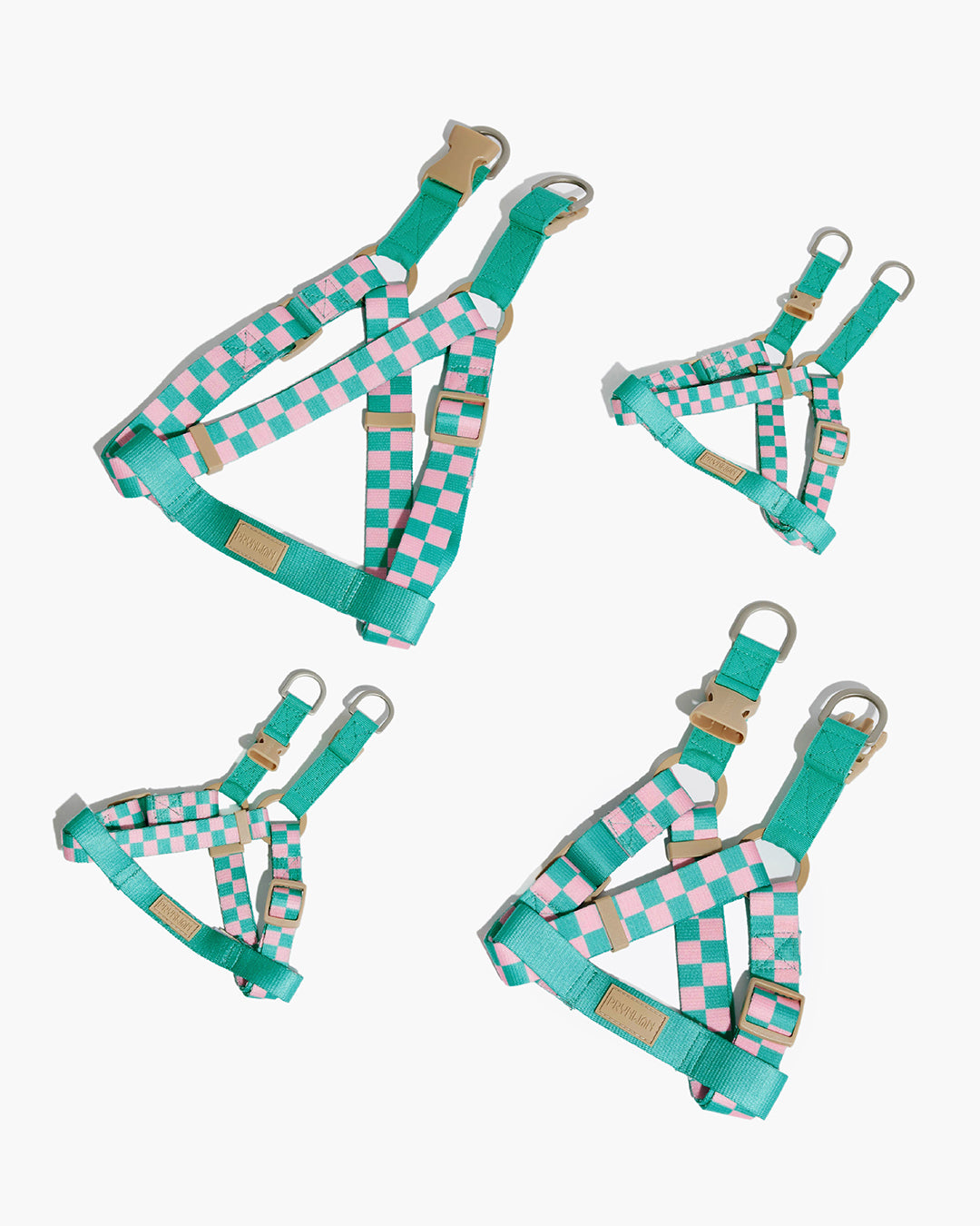 Prynometry Step-In Harness Rosie Pop Green