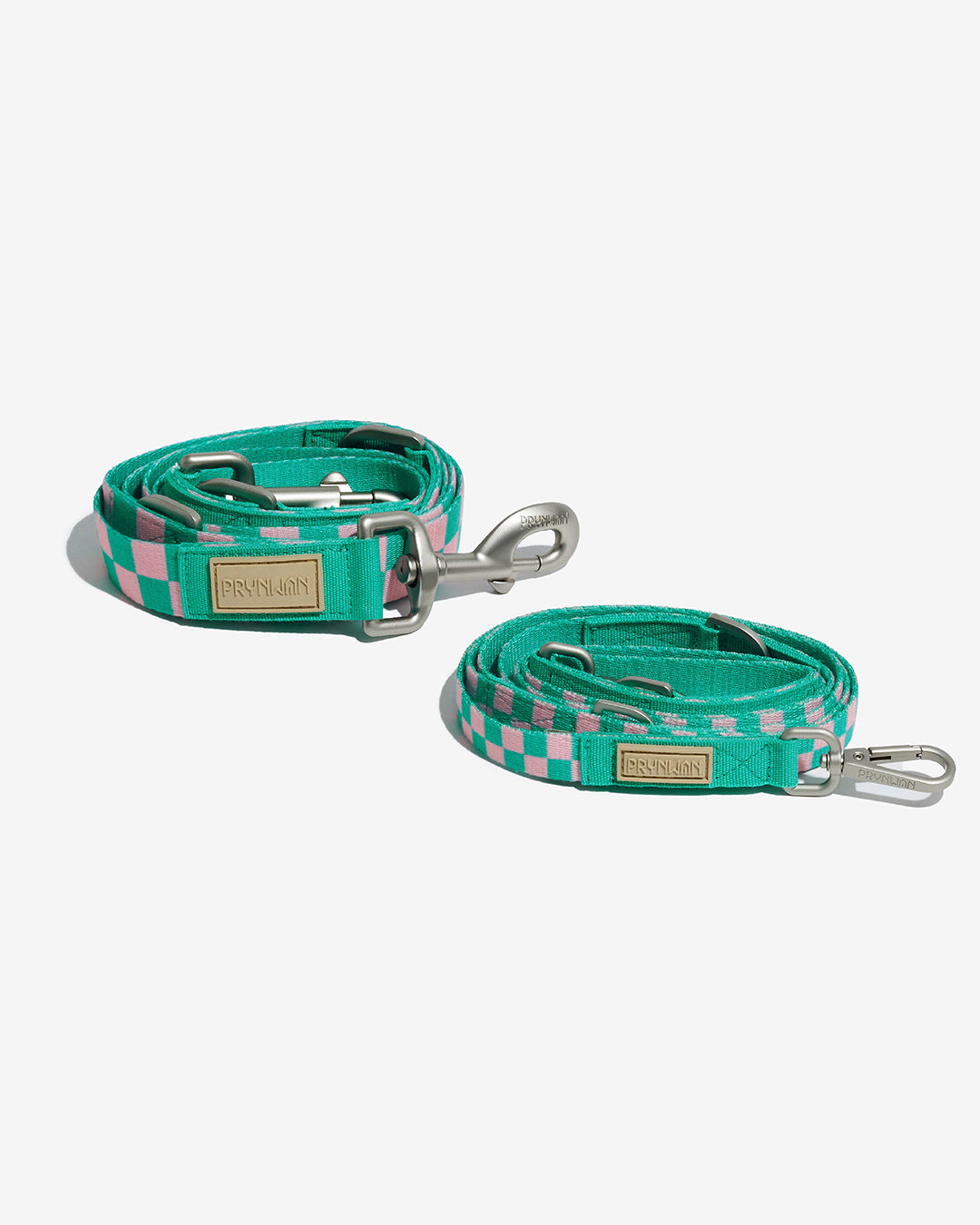 Prynometry Adjustable Leash Rosie Pop Green
