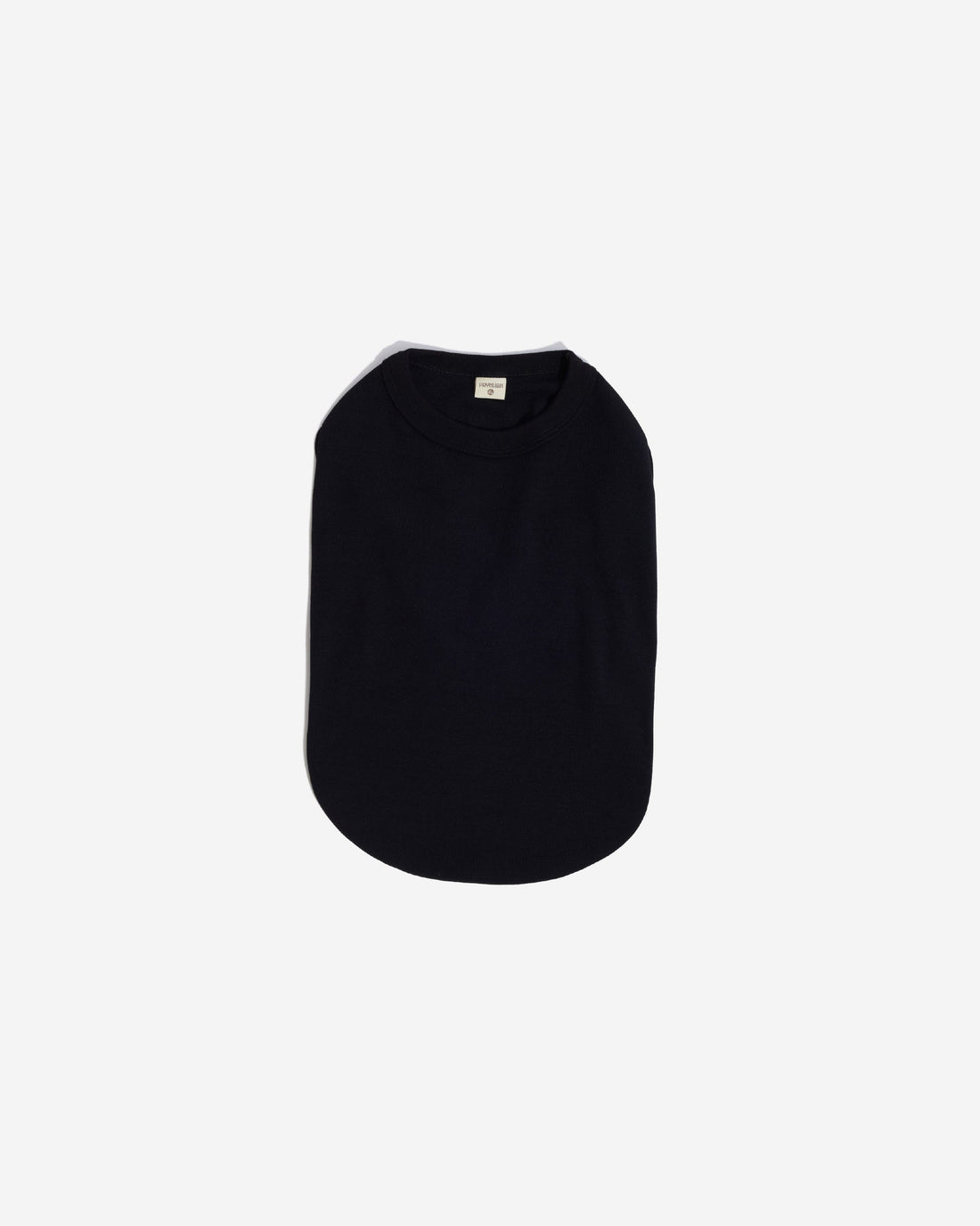 No Sleeve T-Shirt Nero