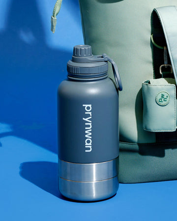 Stainless Steel Bottle Grey