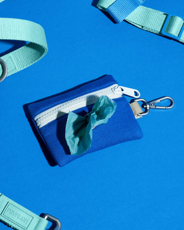 Poop Bag Holder Blue