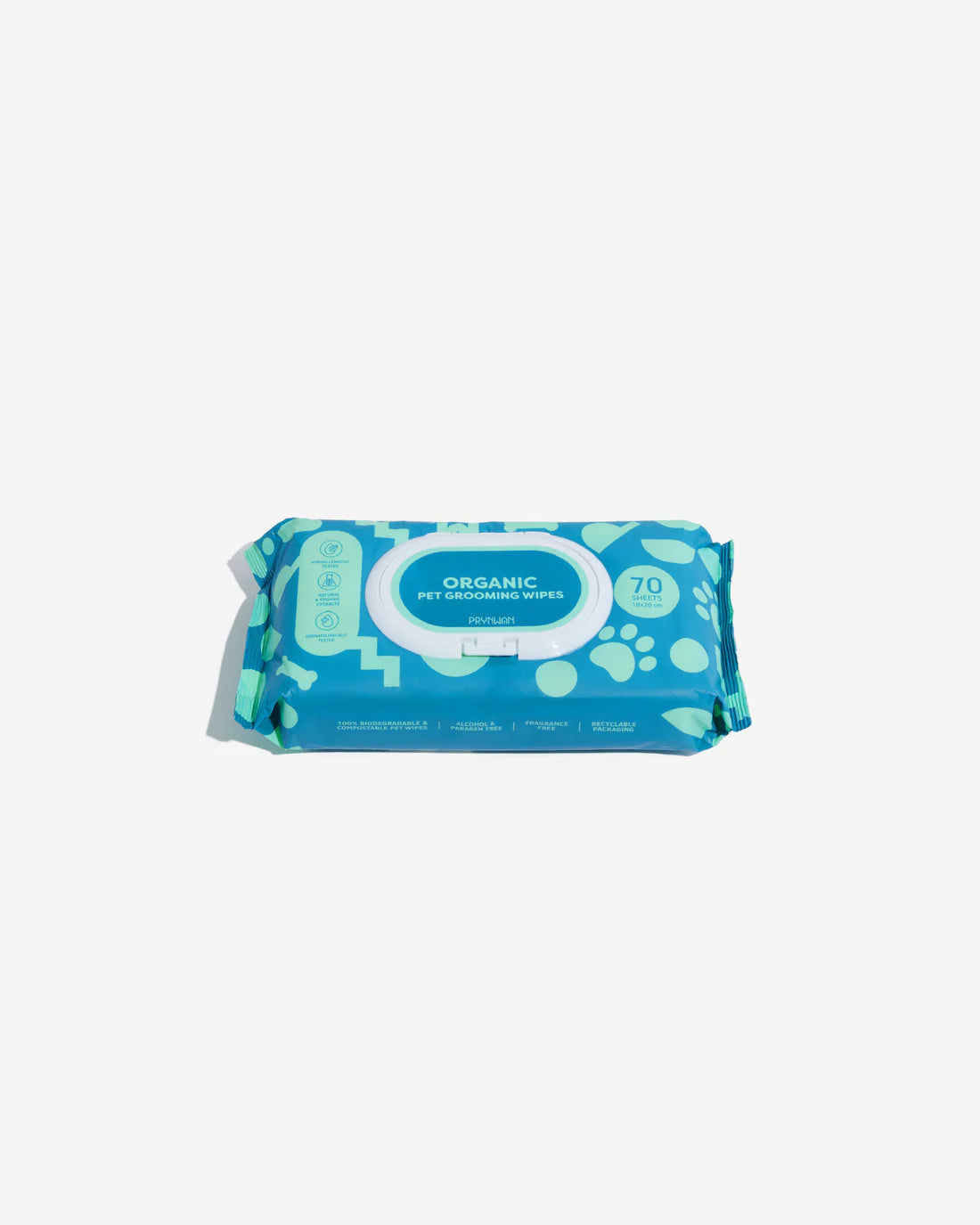 Organic Grooming Wipes 70s